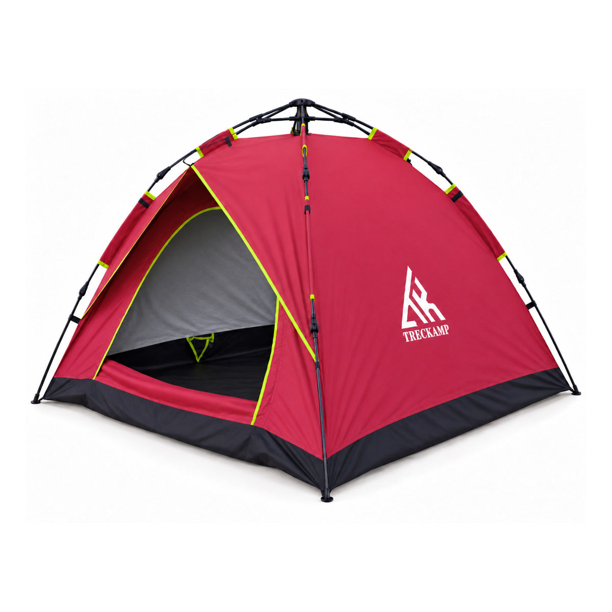 TREKCAMP Crimson Red Auto Hydraulic Tent — main product view