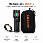 TREKCAMP RL-W522D features with five lighting modes